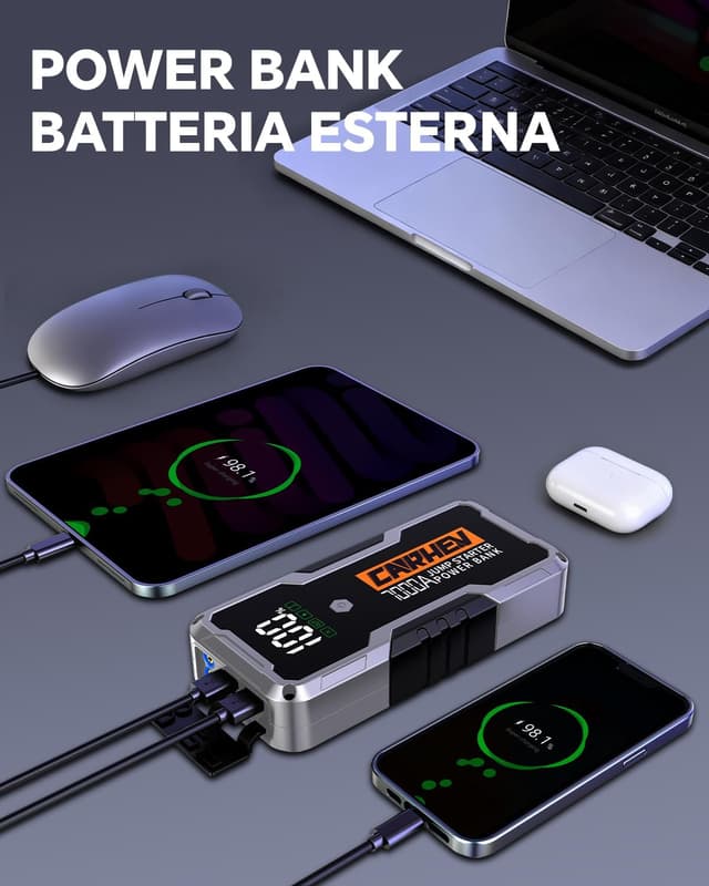 Thumbnail 2 de CARHEV Avviatore Batteria Auto 7000A