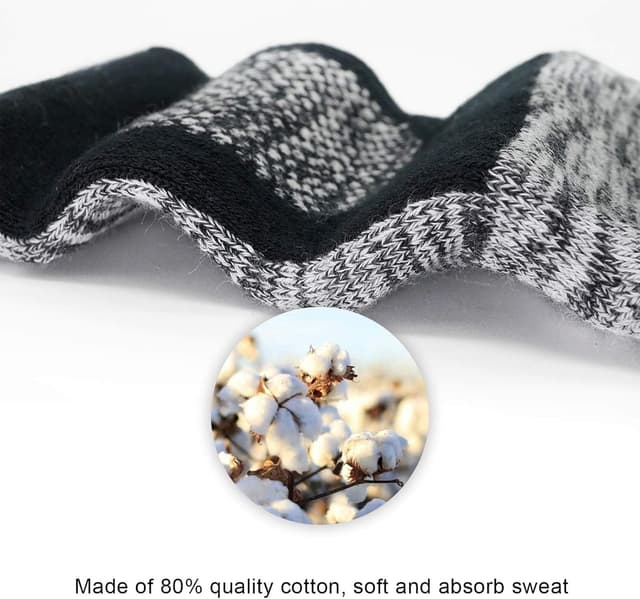 Detalle 2 de YUEDGE Men’s Athletic Socks