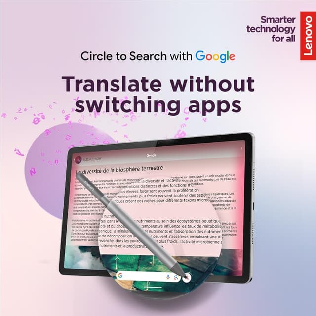 Detalle de Lenovo Idea Tab 11" 2.5K College Tablet