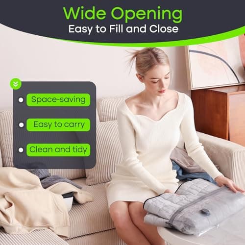 Thumbnail 5 de Vacbird Bolsa de Vacío Ropa con Bomba Eléctrica