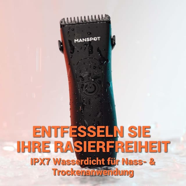 Thumbnail 6 de Körperhaartrimmer MANSPOT 4 Aufsätze