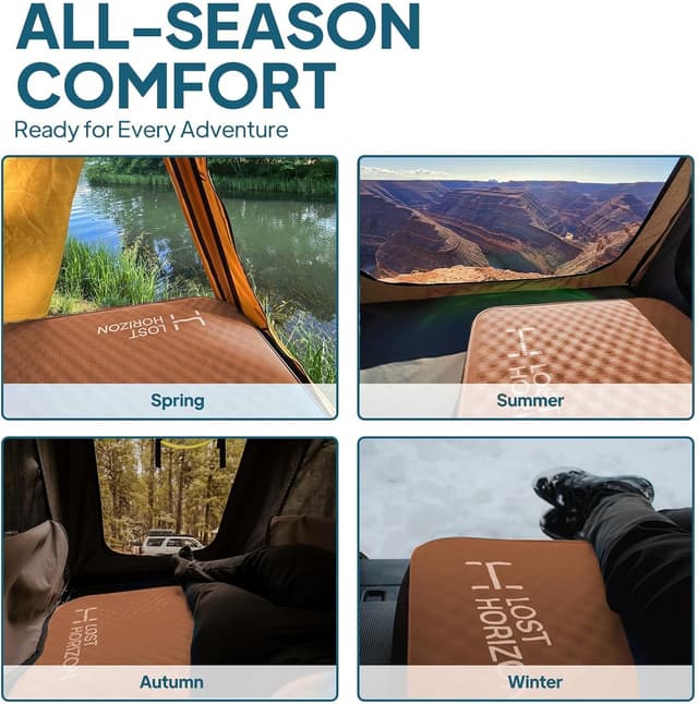 Thumbnail 5 de LOSTHORIZON Air & Foam Camping Mattress 4.5