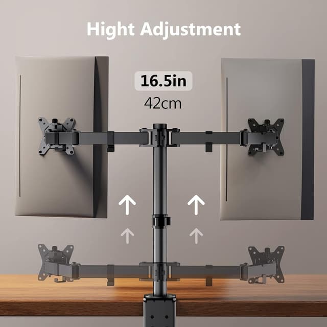 Thumbnail 6 de ErGear Dual Monitor Stand 17.6 lbs