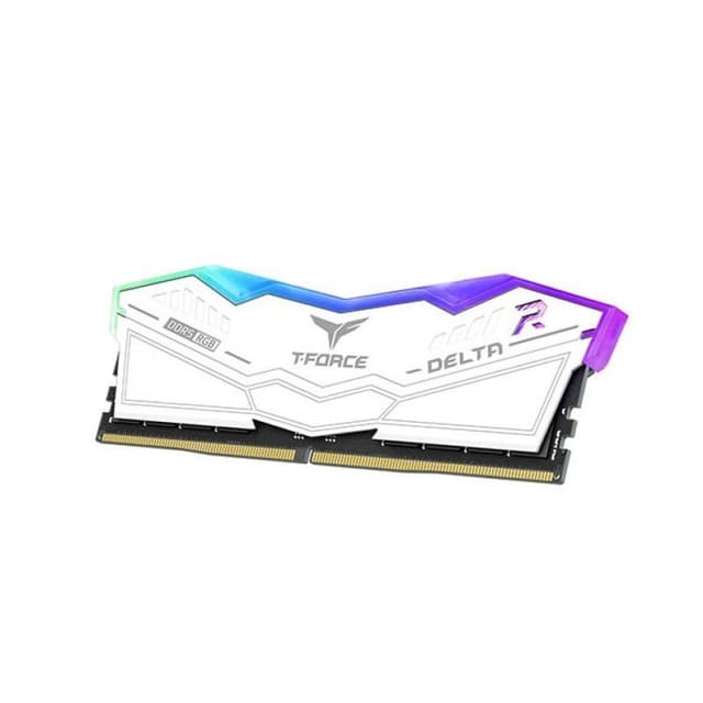 Detalle de Team Group Delta White RGB 32 GB DDR5 7600 MHz CL36