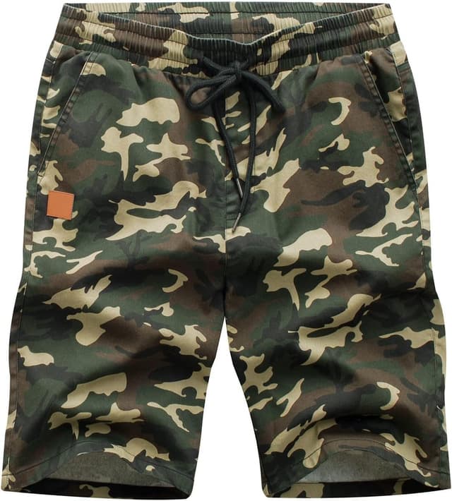 Thumbnail 2 de JMIERR Mens Casual Shorts cotton chino stretch