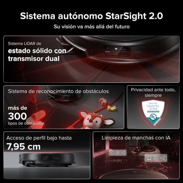 Thumbnail 1 de Roborock Saros 20 Set: aspirador y fregasuelos