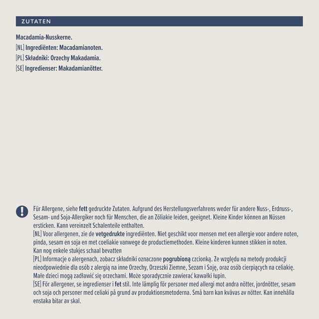 Thumbnail 6 de Macadamia-Nuskerne ungesalzen 7 x 200 g