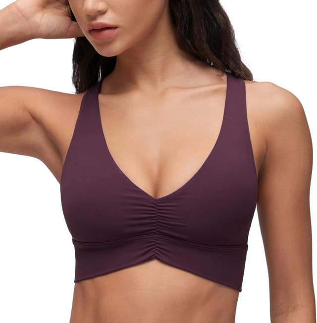 Thumbnail 6 de Reggiseno sport donna CRZ YOGA Butterluxe con collo a V e incrocio sulla schiena