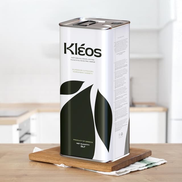Thumbnail 4 de Kleos Extra Natives Olivenöl 5 l 🫒