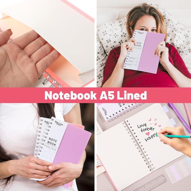 Thumbnail 6 de Thboxes Notebook A5 lined 400 pages ๐