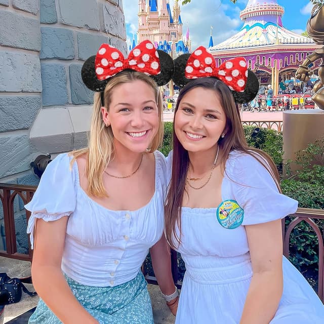 Detalle de Mouse Ears Headband Red Polka Dots