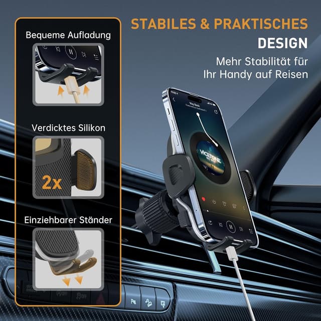 Thumbnail 5 de YISH Soporte Movil Coche 360°