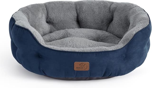 Thumbnail 6 de Bedsure Cat Bed 51x48x15cm Round Washable