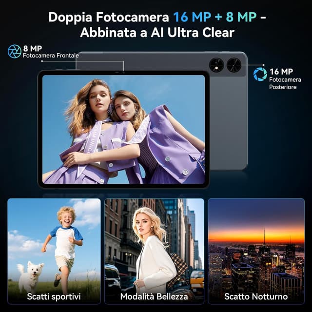 Thumbnail 6 de TABWEE T60 Tablet 12 Pollici con Tastiera