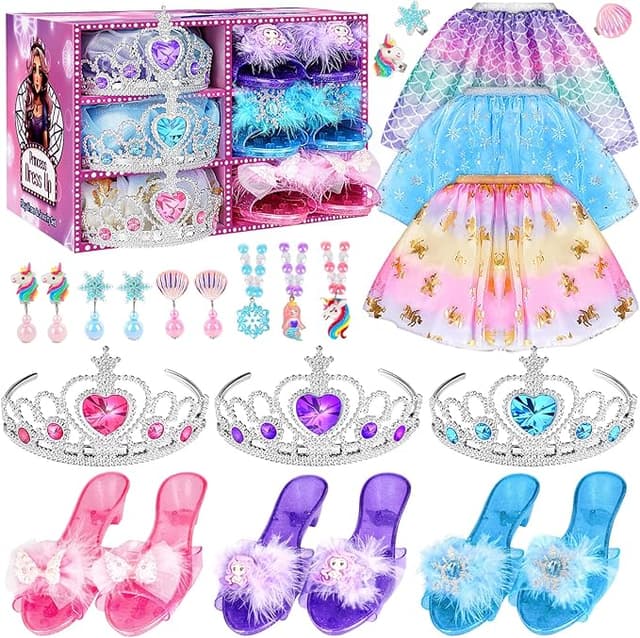 Imagen de Dreamon Zapatos de Princesa para Niñas, Disfraz y Fiesta 👸 en OfertitasTOP