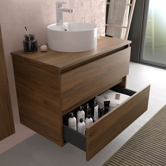 Detalle de Salgar Bequia mueble baño doble 100% montado 😊