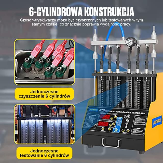 Thumbnail 6 de AUTOOL CT400 Máquina de limpieza GDI 6 cilindros