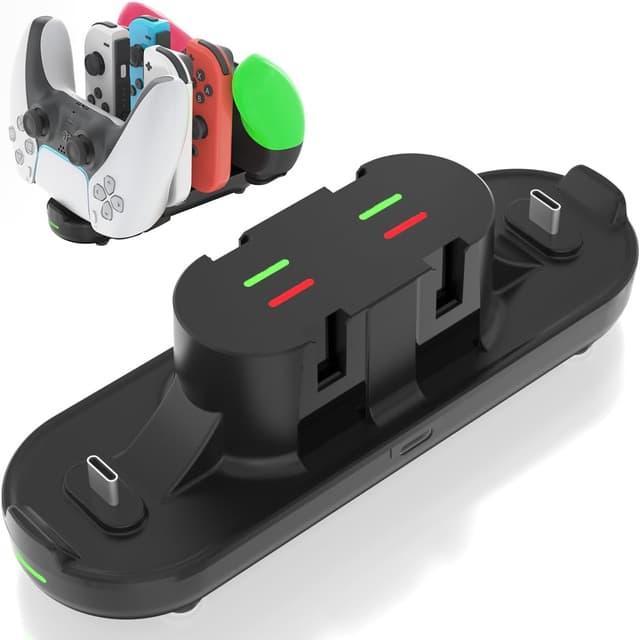 Detalle de PURBHE 6-in-1 Switch Controller Charger