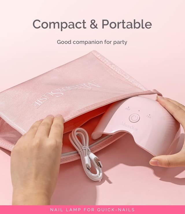 Thumbnail 5 de MelodySusie P-ART06F 6W LED UV Nail Lamp