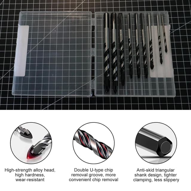 Thumbnail 2 de Keratobleem Set punte trapano 9 pezzi 🛠