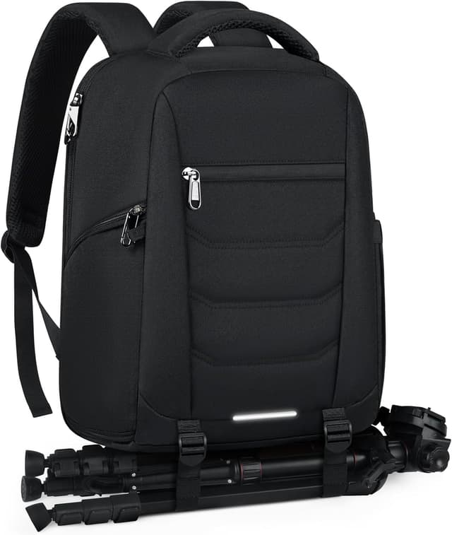 Detalle de RAINSMORE Kamerarucksack Groß Spiegelreflex