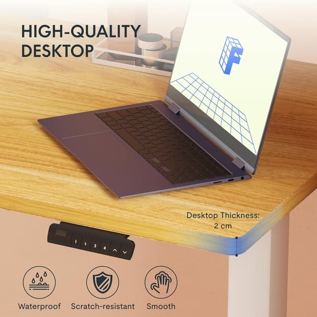 Thumbnail 4 de FLEXISPOT Basic Plus scrivania 120x60 regolabile