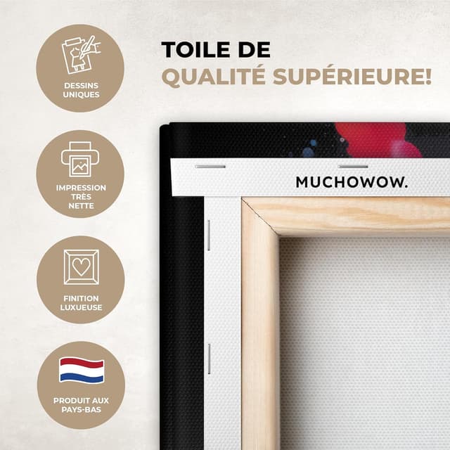 Thumbnail 2 de Impression sur toile 80x60 cm astronaute