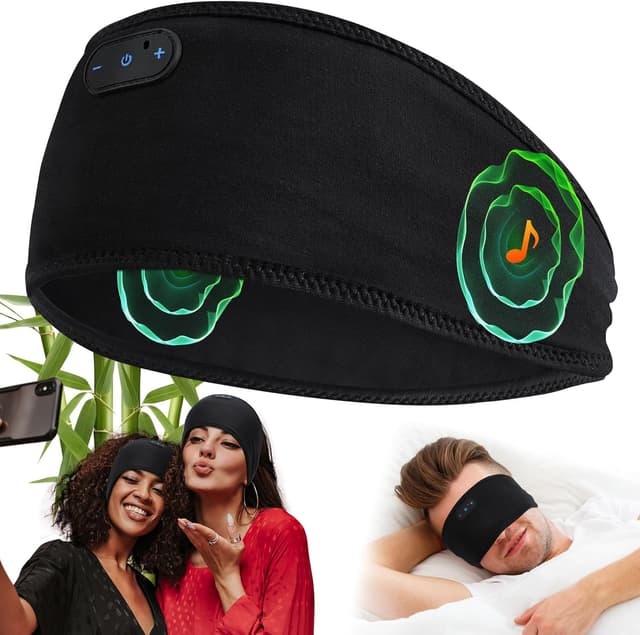 Detalle de MUSICOZY Schlafkopfhörer Bluetooth 5.4 mit 14h