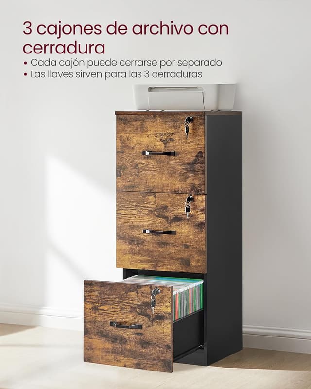 Thumbnail 5 de VASAGLE Armario de Oficina OFC055B01