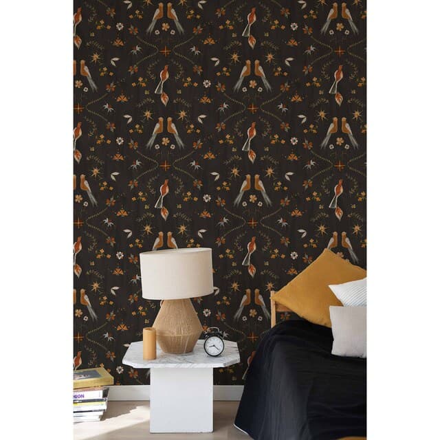 Thumbnail 1 de Coordonné Papel pintado Metaphoric Birds Rest Time 🖼