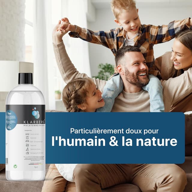 Detalle 2 de KLARBERG Nettoyant concentrĂ© pour textiles đ§œ