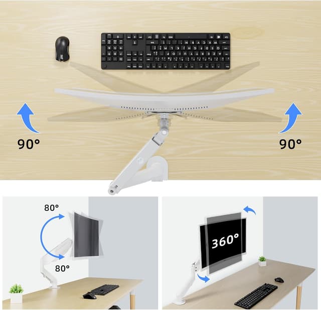 Detalle 2 de SUPTEK supporto monitor VESA 75/100