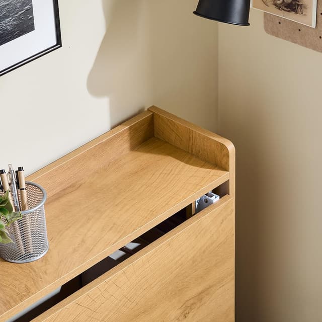 Detalle 2 de SoBuy FWT92-N bureau gaming pliable 64x58x82 cm