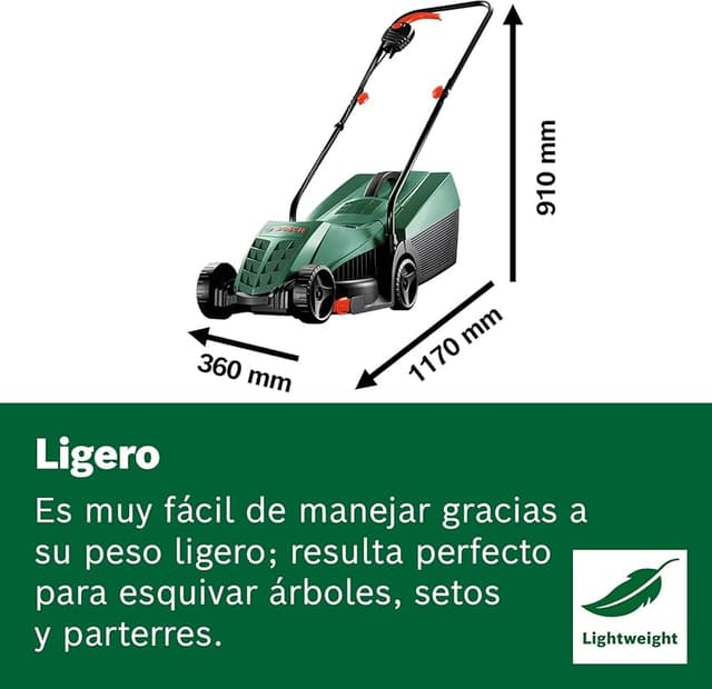 Thumbnail 4 de Bosch EasyRotak 32-235 cortacésped 32 cm, 1.200 W 🌱