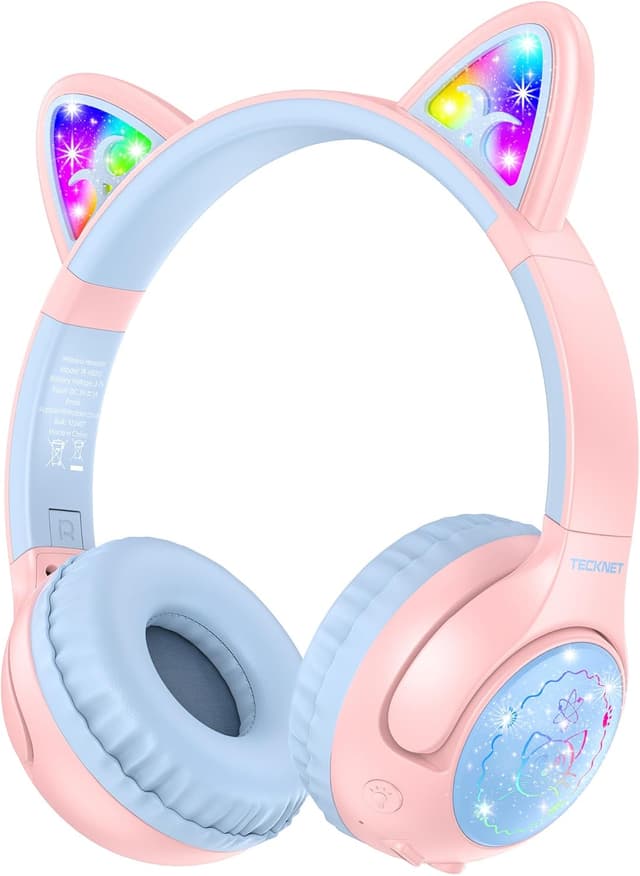 Detalle de TECKNET Kids Headphones 70H playtime