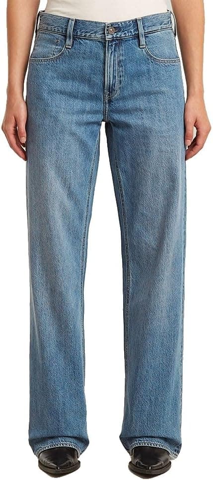 Detalle de G‑Star Damen Judee Loose Low Waist Jeans mit Reißverschluss