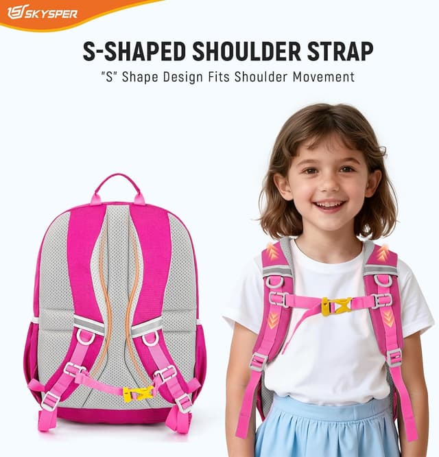 Detalle de SKYSPER Wanderrucksack Kinder 12L für 6-10