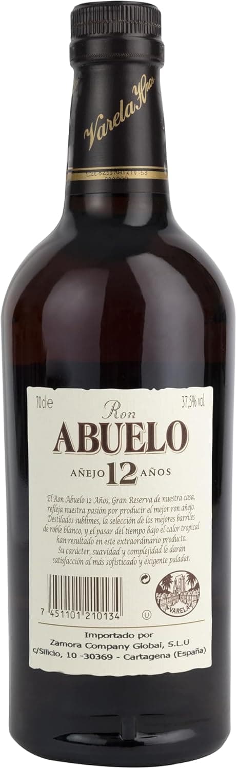 Thumbnail 5 de Ron Abuelo 12 Años Gran Reserva 🥃 Estuche 700 ml