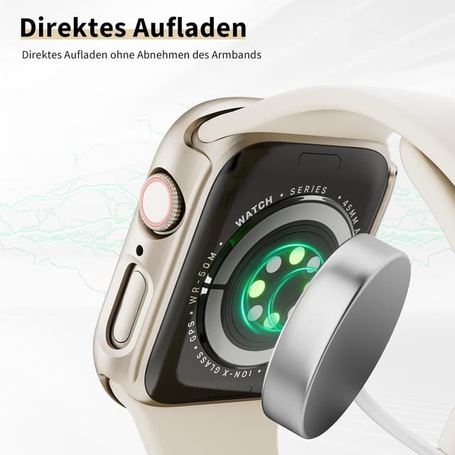 Thumbnail 6 de Lovmunia 3‑teilige Schutzhülle Apple Watch 45mm