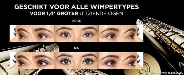 Thumbnail 2 de L'Oréal Paris Máscara Panorama BROWN 😊 Voluminizadora Flexible