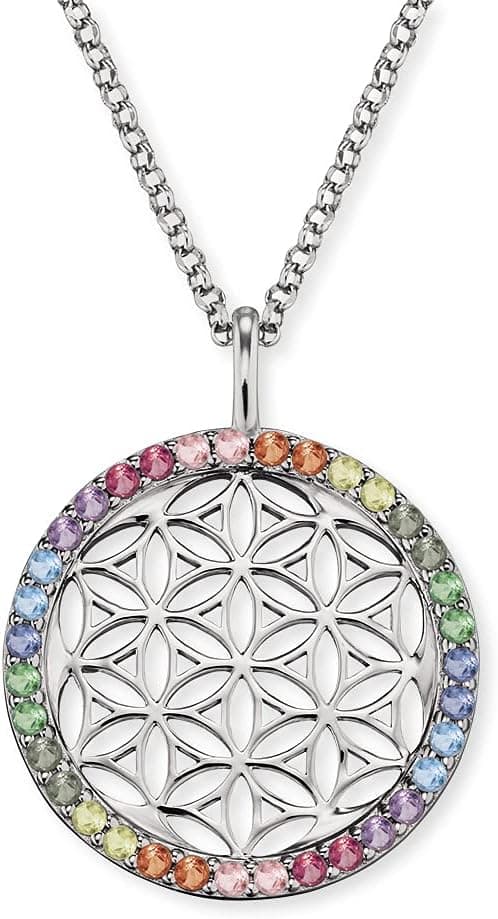 Detalle de Engelsrufer Halskette Lebensblume 925 Sterling