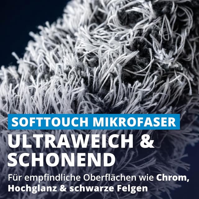 Thumbnail 4 de LICARGO Mikrofaser Felgenbürste extra dünn