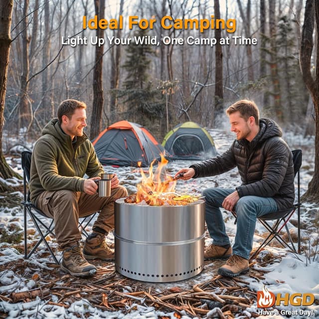 Thumbnail 5 de HGD 19.8 Inch Smokeless Firepit 🌲