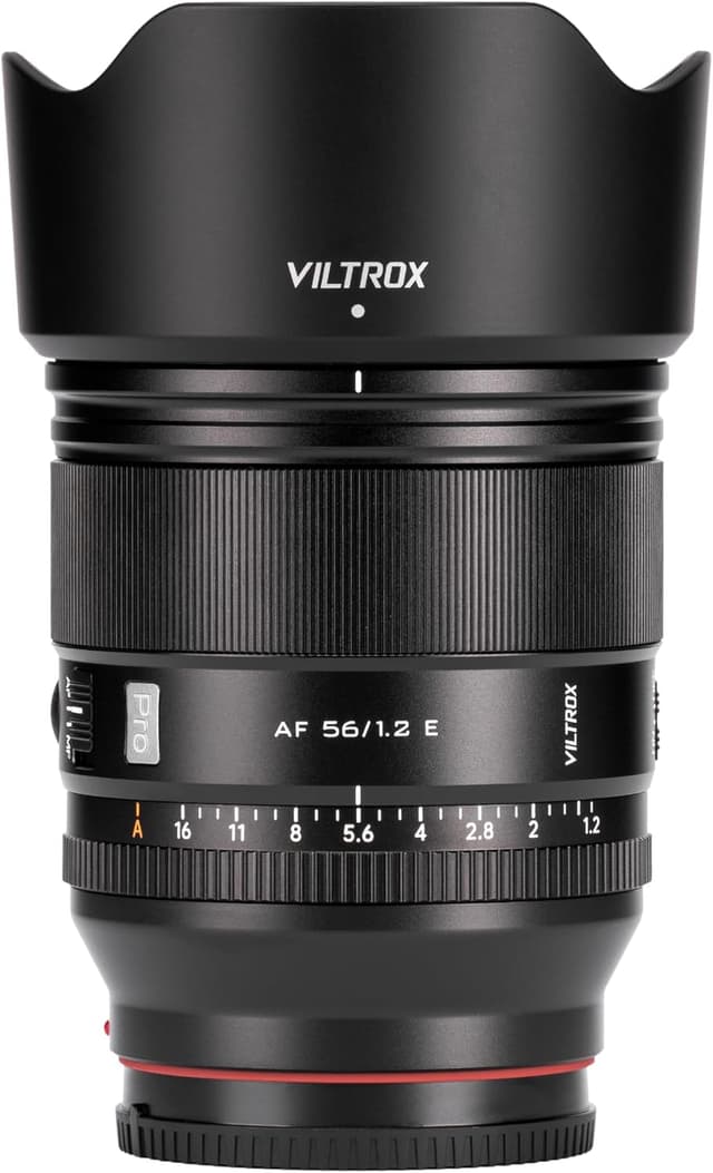 Detalle de VILTROX 56mm f/1.2 Pro E AF Lens