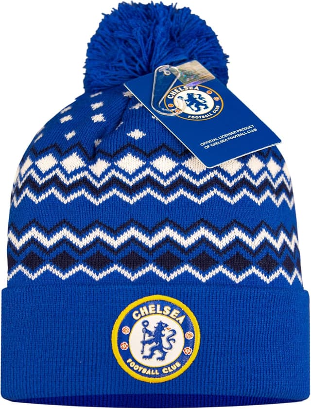 Detalle de Icon Sports Officially Licensed Chelsea FC Soccer Beanie (Unisex Adult)
