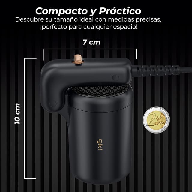 Detalle 2 de GKL Mini Secador de Viaje 400W
