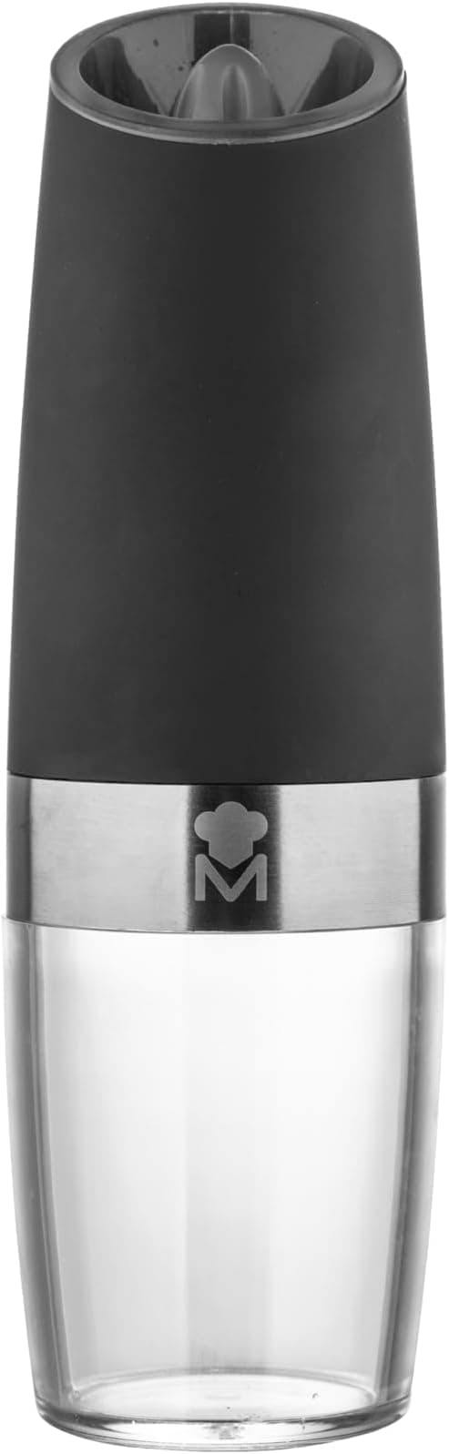 Imagen de Molino de pimienta Gravity 6.3x20.2cm acero inoxidable, negro 🍽 en OfertitasTOP