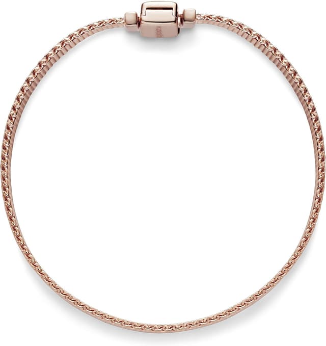 Thumbnail 2 de Pandora Reflexions bracelet en mailles or rose 14 carats