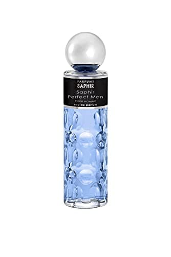 Detalle de PARFUMS SAPHIR Perfect Man Eau de Parfum para hombre (200 ml)