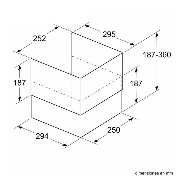 Thumbnail 1 de Balay DWZ1IB6N1 prolongador para campana ♻